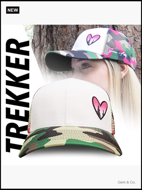 Women\'s Trucker Hat - Snapback Baseball Cap for Summer
